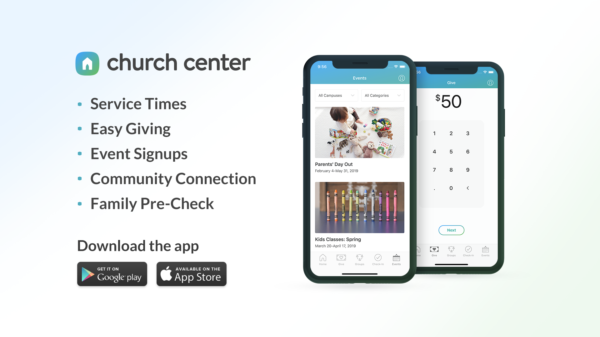 church center app